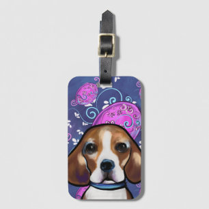 Étiquette À Bagage Beagle            