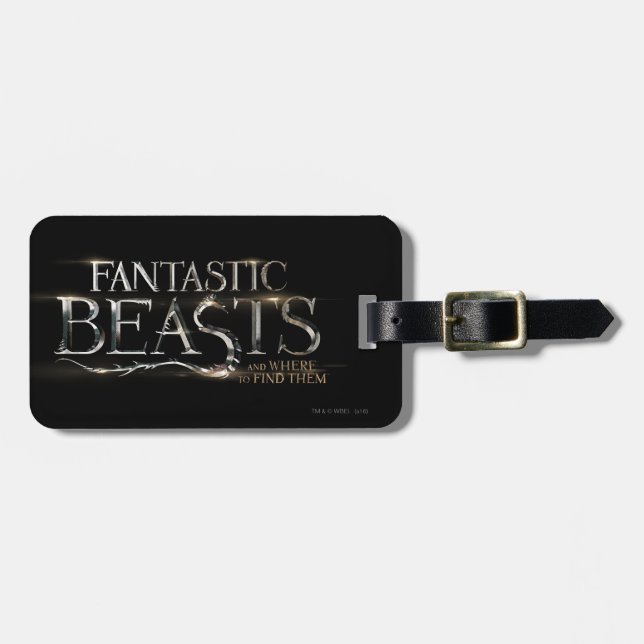 Étiquette À Bagage BEASTS FANTASTIQUES ET OÙ LES TROUVER™ Logo (Devant horizontal)