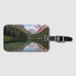 Étiquette À Bagage Beaux Alpes de Suisse du lac   Palpuogna
