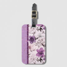 Belle lavande et rose floral