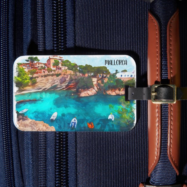 Étiquette À Bagage Belle Mallorca Espagne Baleares île (Insitu Rectoal 4)
