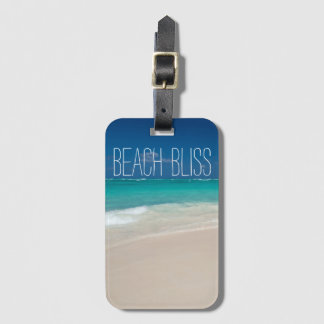 Étiquette À Bagage Belle Plage Bliss
