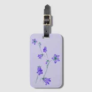 Étiquette À Bagage Belles campanules