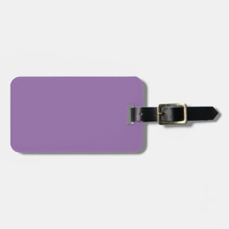 Étiquette À Bagage Bellflower Violet Elégante Couleur de mode