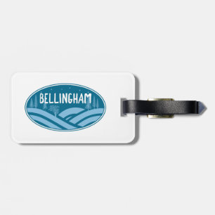 Étiquette À Bagage Bellingham Washington Extérieur