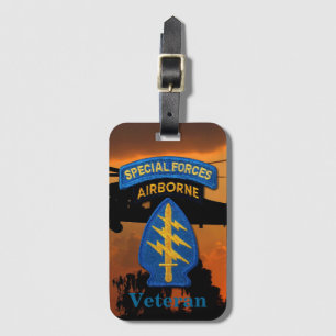 Étiquette À Bagage Berets verts du groupe des forces spéciales SFG SF