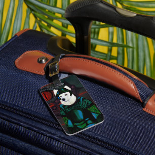 Étiquette À Bagage Berger Allemand          