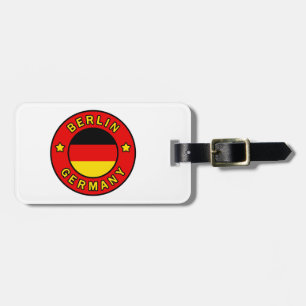 Étiquette À Bagage Berlin Allemagne