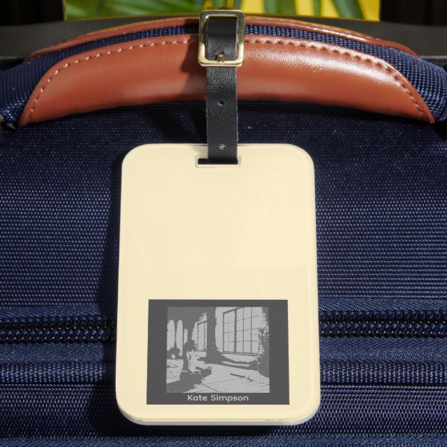 Étiquette À Bagage Best Yoga Teacher Ever (Insitu Rectoal 2)