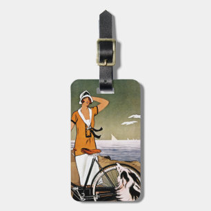 Étiquette À Bagage Bicyclette Ad, 1925