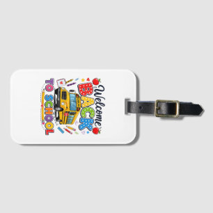 Étiquette À Bagage Bienvenue sur les T-shirts de chauffeur d'autobus