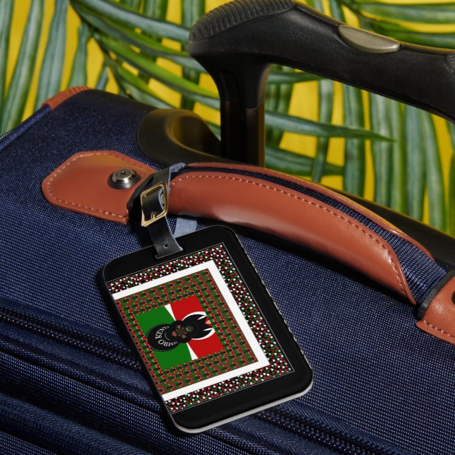 Étiquette À Bagage Bienvenue sur Magical Kenya : Hakuna Matata (Insitu Rectoal 1)