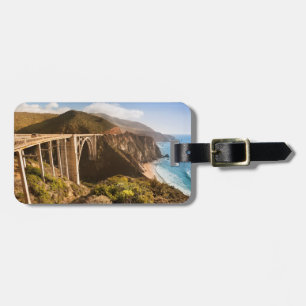 Étiquette À Bagage Bixby Bridge, Big Sur, Californie, États-Unis