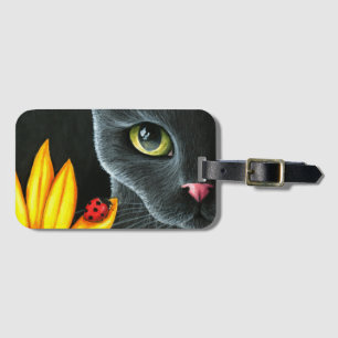 Étiquette À Bagage Black Cat 510 coccinelle jaune