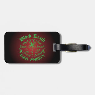 Étiquette À Bagage Black Death 777 - Honey Irish Whiskey