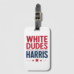 Étiquette À Bagage Blancs pour l'élection de Harris Kamala Harris 202