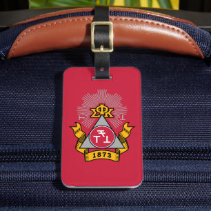 Étiquette À Bagage Blason de Phi Sigma Kappa
