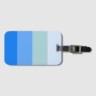 Étiquette À Bagage Bleu