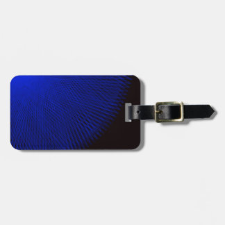 Étiquette À Bagage bleu et noir