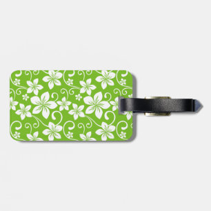 ÉTIQUETTE À BAGAGE BLUE HAWAII (LIME)