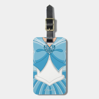 Étiquette À Bagage Blue Magical Girl 