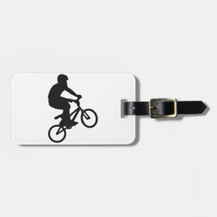Étiquette À Bagage BMX Biker