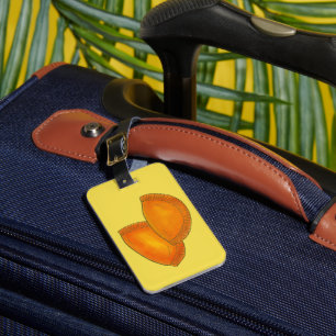 Étiquette À Bagage Boeuf épicé jamaïcain Patty Patty Jamaïque Pâtisse
