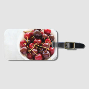Étiquette À Bagage bol de cerises
