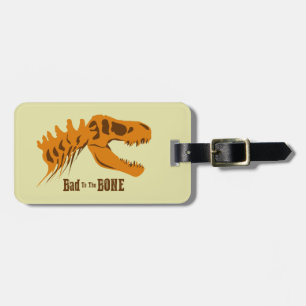 Étiquette À Bagage Bones T-Rex