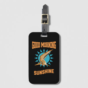 Étiquette À Bagage Bonjour Sunshine Ptérodactyle Dino