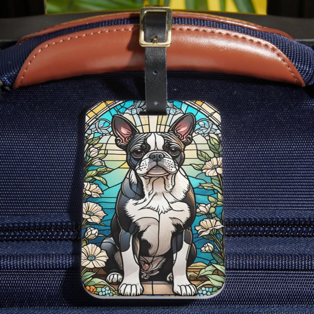 Étiquette À Bagage Boston Terrier Air Freshener (Insitu Rectoal 2)