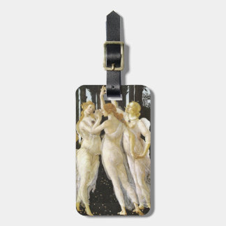 Étiquette À Bagage Botticelli Trois Grâces Art Renaissance