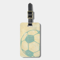 Boule de soccer bleu Pastel par Chariklia Zarris