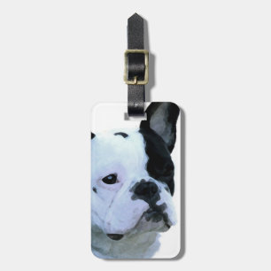 Étiquette À Bagage Bouledogue français