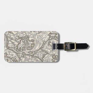 Étiquette À Bagage Bouton de fiancé en damas antique de William Morri