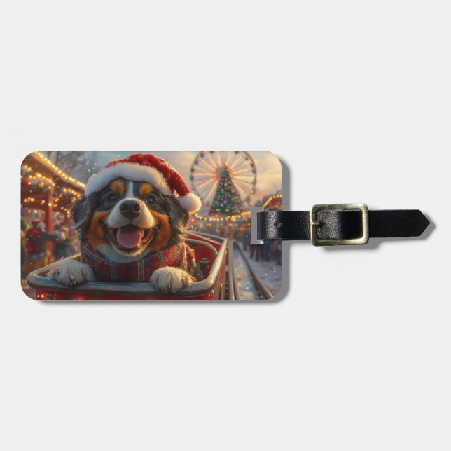 Étiquette À Bagage Bouviers des Flandres Dessous de verre à rouleaux  (Devant horizontal)