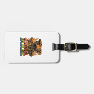 Étiquette À Bagage Boxeur