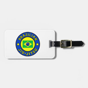 Étiquette À Bagage Brésilien Jiu Jitsu