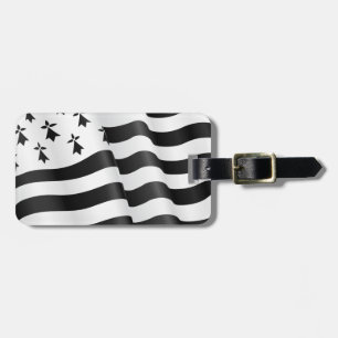 Étiquette À Bagage Breton de Drapeau (drapeau breton)