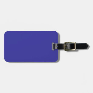 Étiquette À Bagage Bright Cobalt Bleu violet Arrière - plan personnal