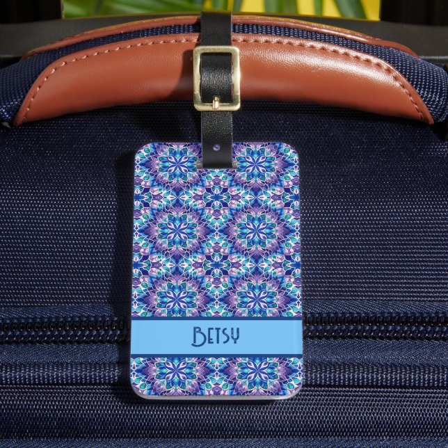 Étiquette À Bagage Bright - Verre de Couleur Bloom (Insitu Rectoal 2)
