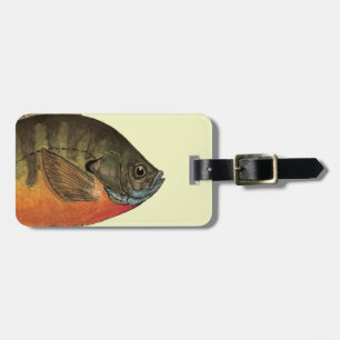 Étiquette À Bagage Brise de Bluegill