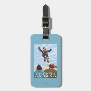 Étiquette À Bagage Brouette, Vintage voyage de lancer de couverture