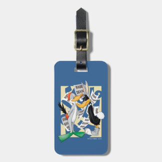 Étiquette À Bagage BUGS BUNNY™ & DAFFY DUCK™ Prêt Pour La Saison De C