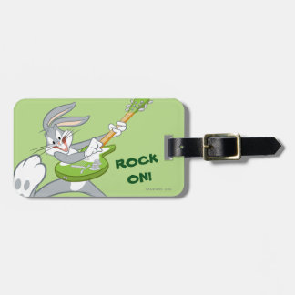 Étiquette À Bagage BUGS BUNNY™ Rocking sur guitare