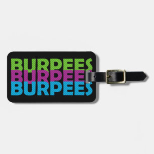 Étiquette À Bagage Burpees