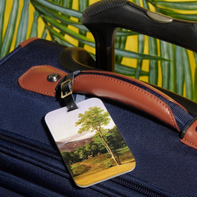 Étiquette À Bagage Cabine des Bois, New Hampshire, (Insitu Rectoal 1)