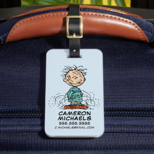 Étiquette À Bagage cacahuètes Pigpen