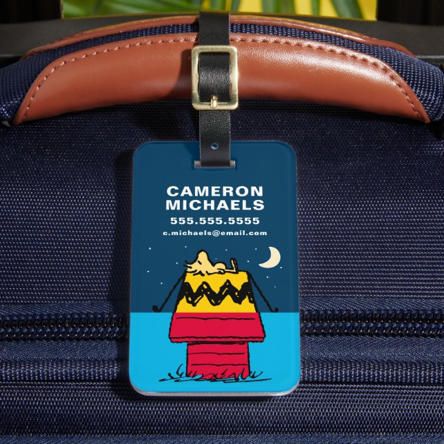 Étiquette À Bagage cacahuètes | Woodstock Camping Demi et Demi (Insitu Rectoal 2)