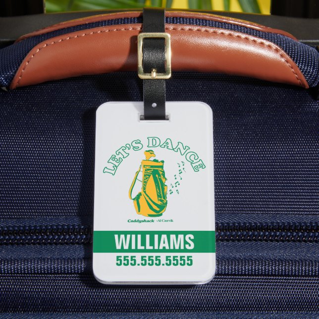 Étiquette À Bagage Caddyshack | Dansons (Insitu Rectoal 2)